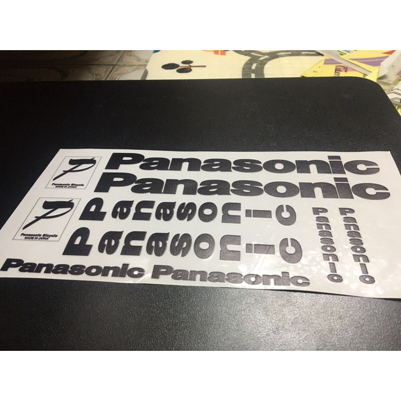decal xe đạp Panasonic