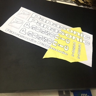 decal xe đạp Panasonic