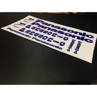 decal xe đạp Panasonic