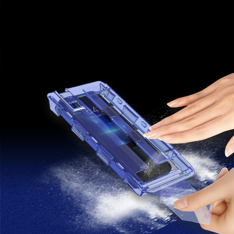 Kính cường lực kèm khung dán kính sẵn cho realme q3 pro realme q5 pro