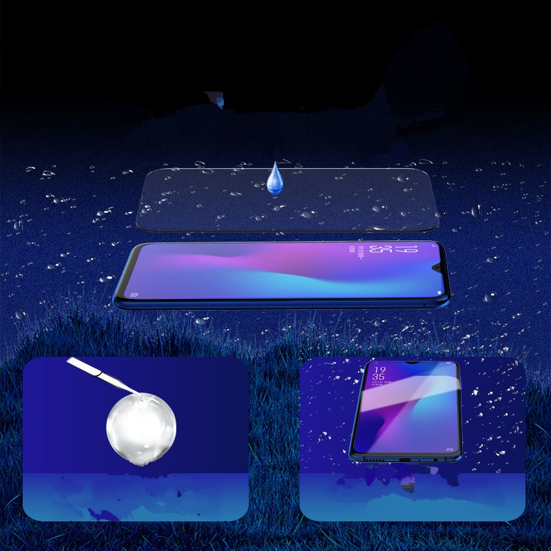 Kính cường lực kèm khung dán kính sẵn cho realme q3 pro realme q5 pro