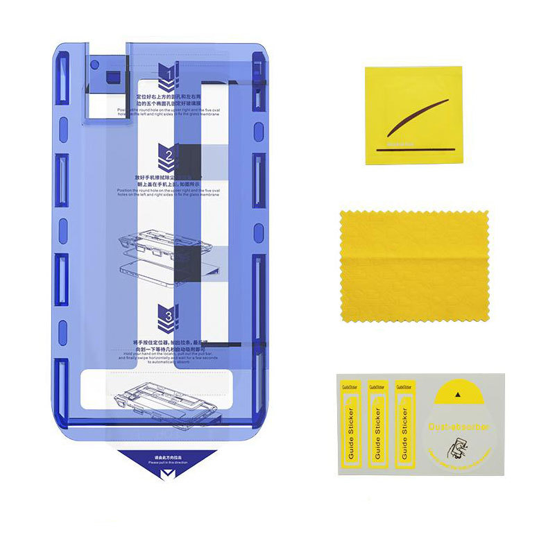 Kính cường lực kèm khung dán kính sẵn cho realme q3 pro realme q5 pro