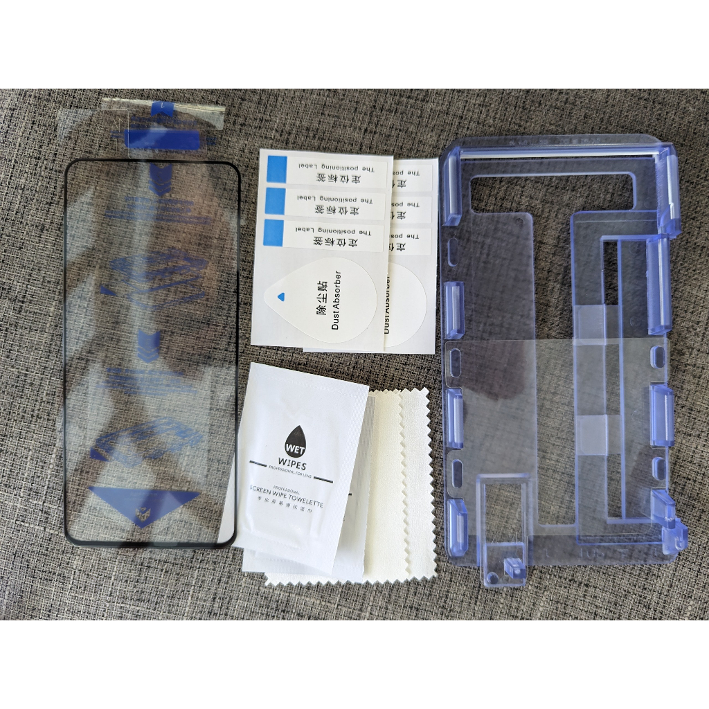 Kính cường lực kèm khung dán kính sẵn cho realme q3 pro realme q5 pro