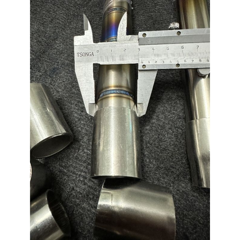 Khâu Inox cho Cổ Pô TITAN size 27&32mm