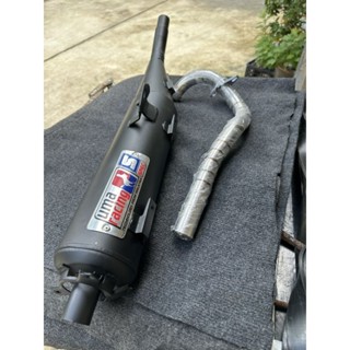  Pô Uma Exciter 150  Gia Công  Móc Nỉ-họng 32 kèm cổ INOX tíc sâu 