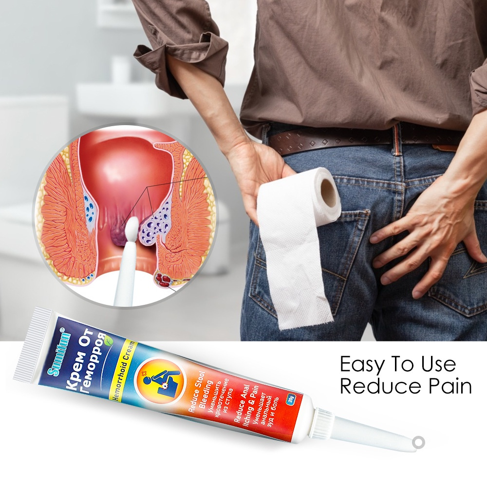 Kem bôi hết sạch trĩ, hậu m.ôn kéo búi trĩ xoa dịu tình trạng đau rát sưng tấy
