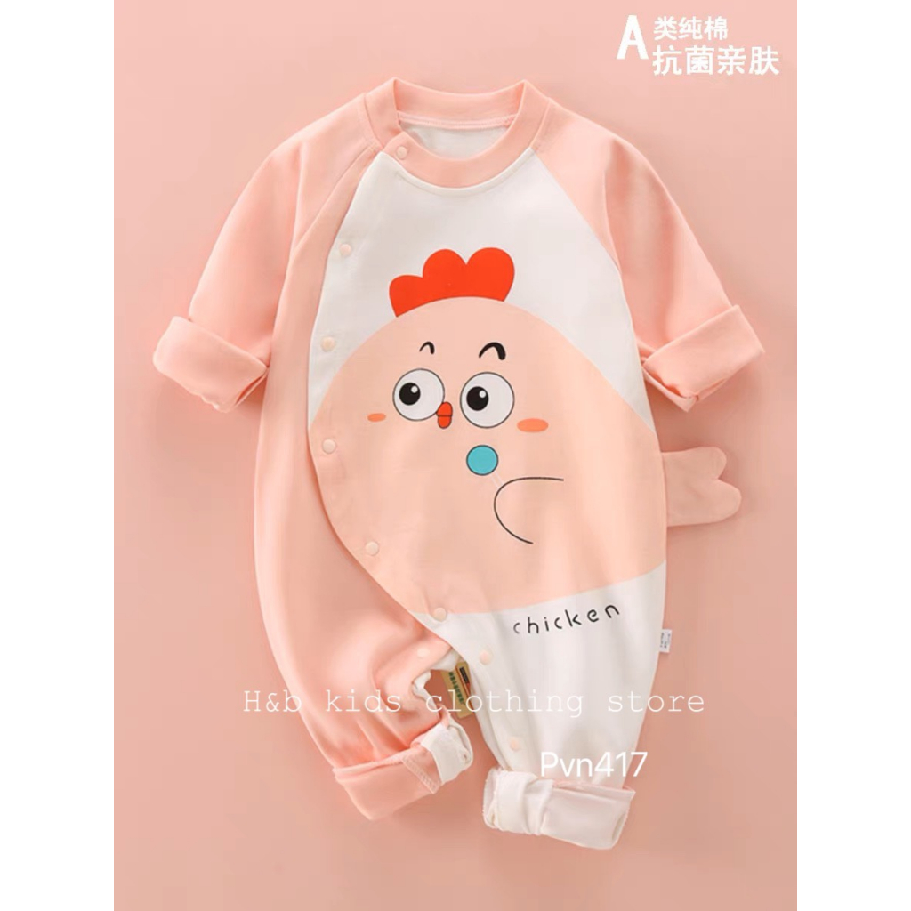Bộ body cho bé sơ sinh, bộ body liền thân dài tay chất cotton zip Hàn siêu đẹp cho bé trai và bé gái