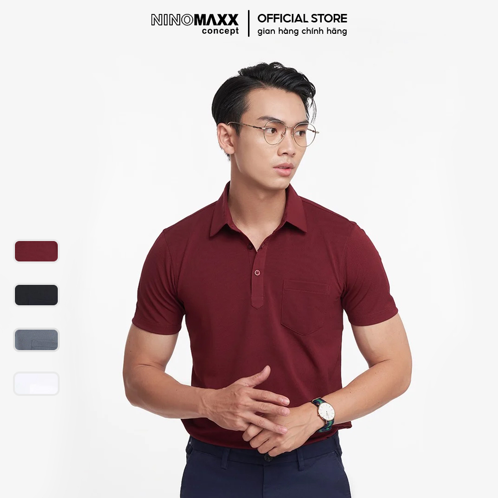 N&M CLUB Green Polo - Áo Polo Nam tay ngắn kháng khuẩn khử mùi tốt 2104035