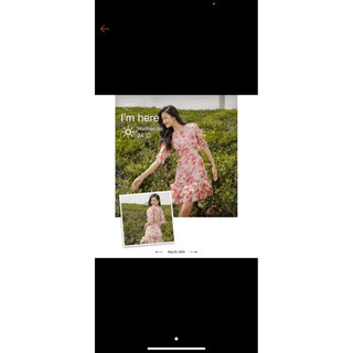 Pass đầm hoa size M OLV (newtag)