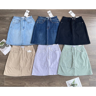 Chân váy jeans vnxk