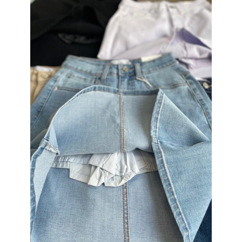Chân váy jeans vnxk