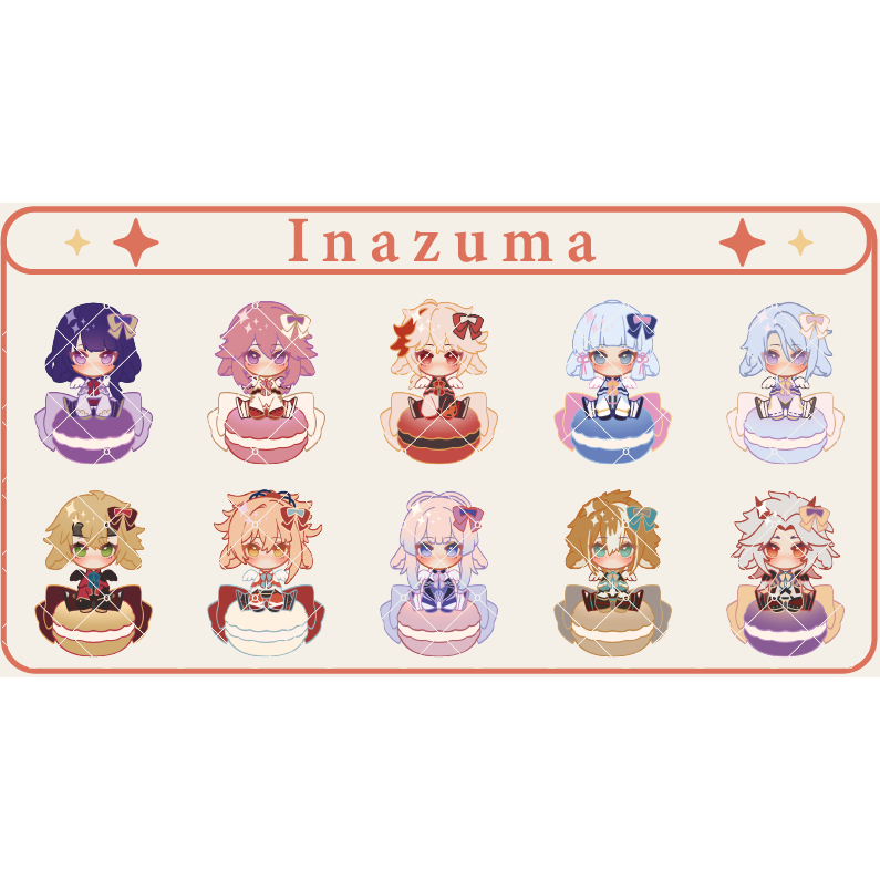 - Series Cotton Puff Macaron