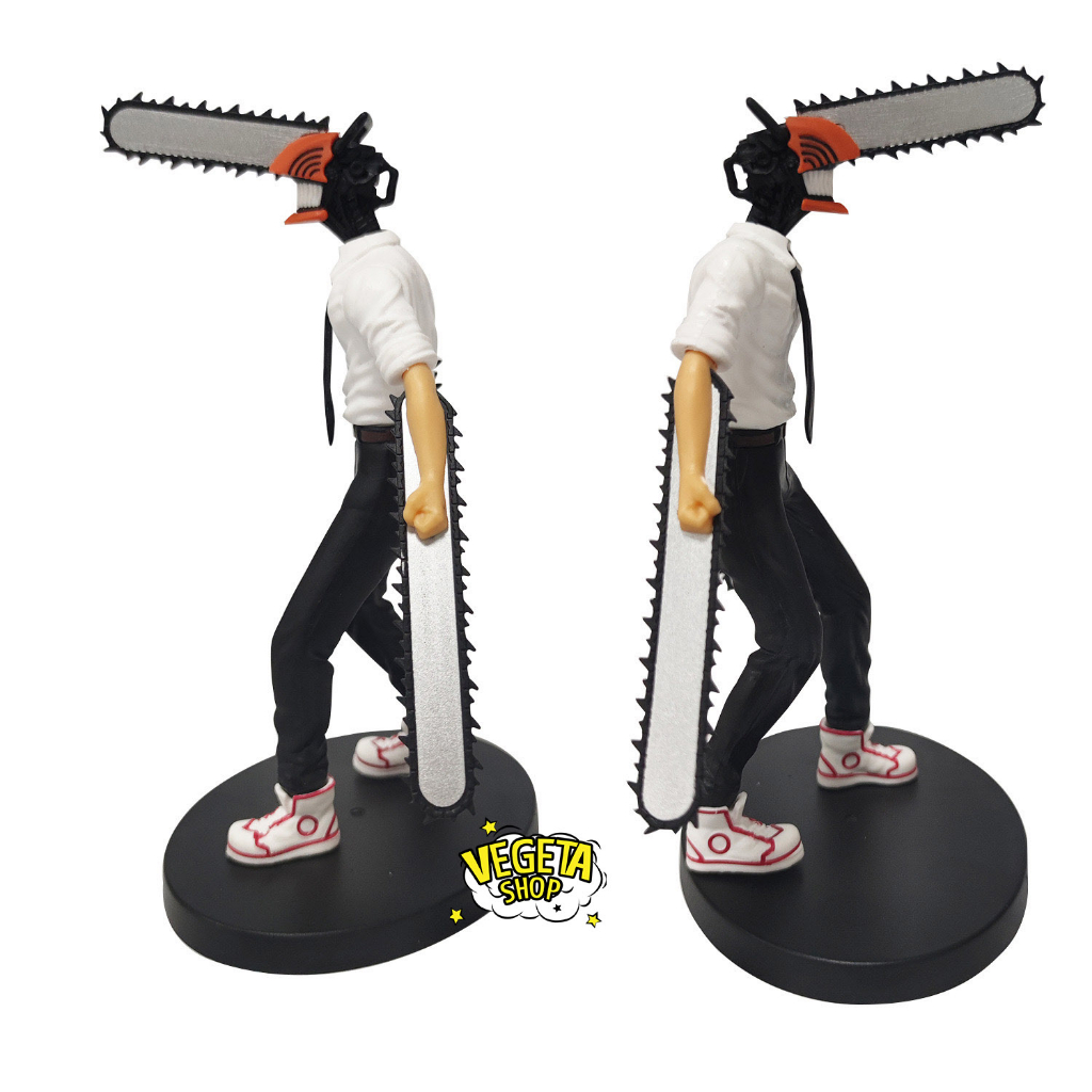 Mô hình Chainsaw Man - Nhân vật Denji hóa Quỷ cưa máy - Kích thước Denji Cao 17cm - Fullbox Chainsaw man Quỷ cưa