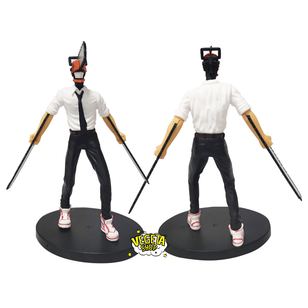 Mô hình Chainsaw Man - Nhân vật Denji hóa Quỷ cưa máy - Kích thước Denji Cao 17cm - Fullbox Chainsaw man Quỷ cưa