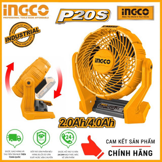 Ingco quạt máy dùng pin 20v cfali2007