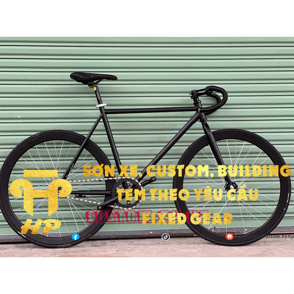 Xe Đạp Fixed Gear Cơ Bản cho người mới