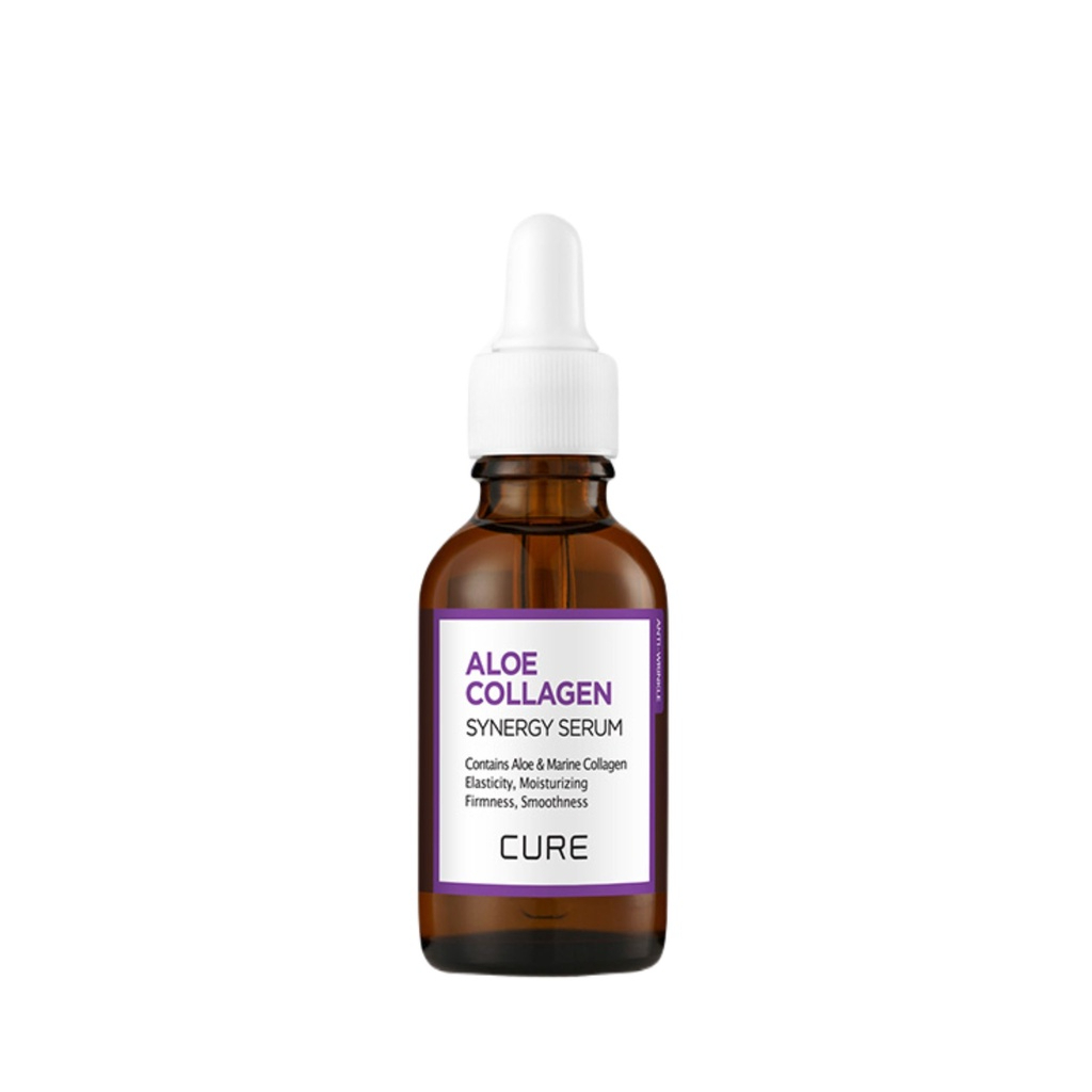 Serum chống lão hoá CURE 30G-Cure Alone collagen synergy serum Nhập khẩu Hàn Quốc - Hevina