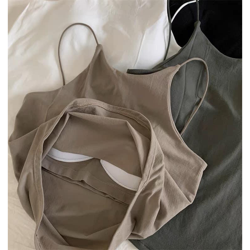 Áo Dây bra Thun Lạnh Yếm D1 Hót Hít