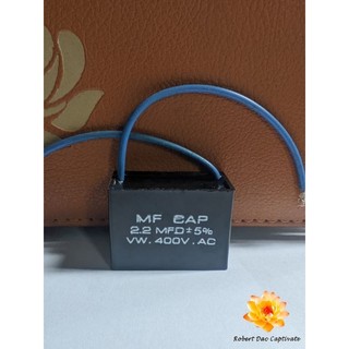 Tụ quạt 2.2µf (tụ điện 2.2uf cho quạt cây, quạt máy)