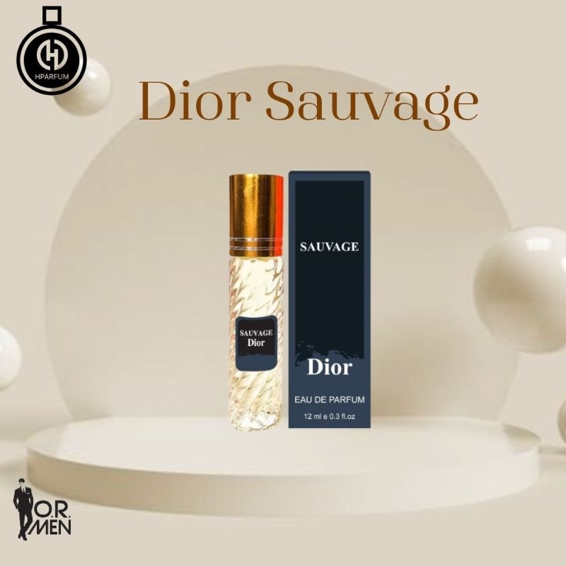 Tinh dầu nước hoa nam Hpafum D.IOR SAUVAGE 12ml dạng lăn [ Siêu sale ]