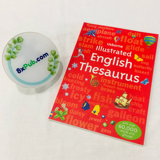 Sách Tiếng Anh - Usborne books | Usborne Illustrated English Thesaurus - từ điển cho bé từ 9 tuổi