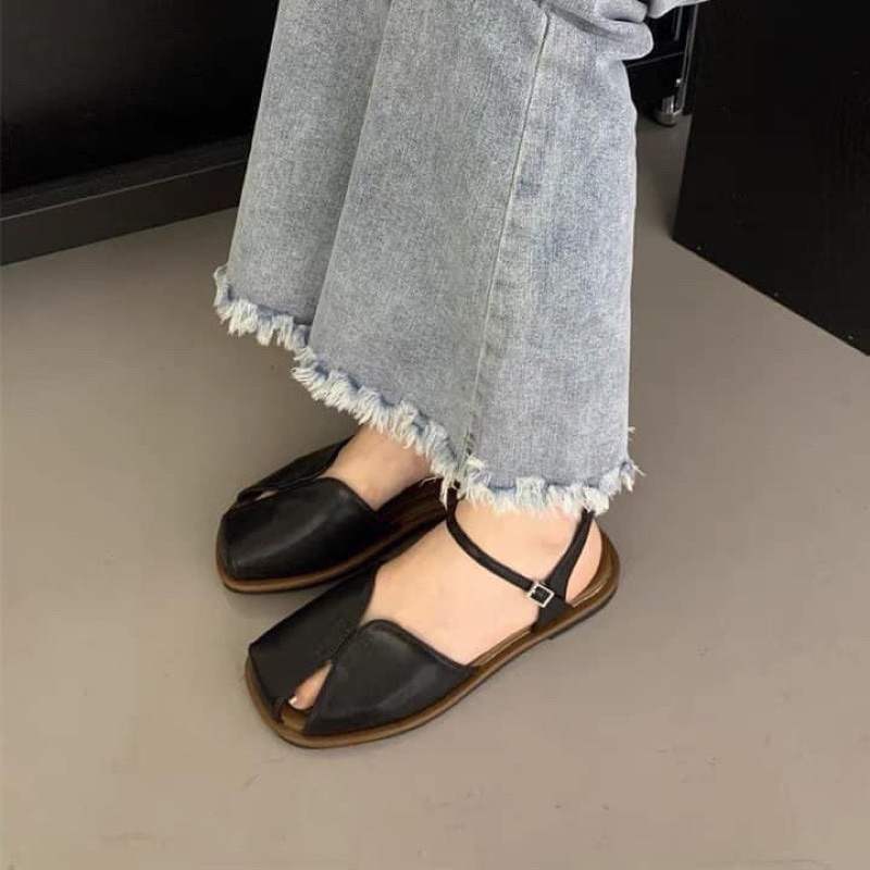 Giày mũi kiểu bệt cao 1p có big size 35-45