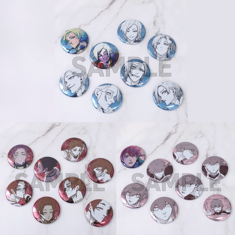 Badge Blue Lock triển lãm