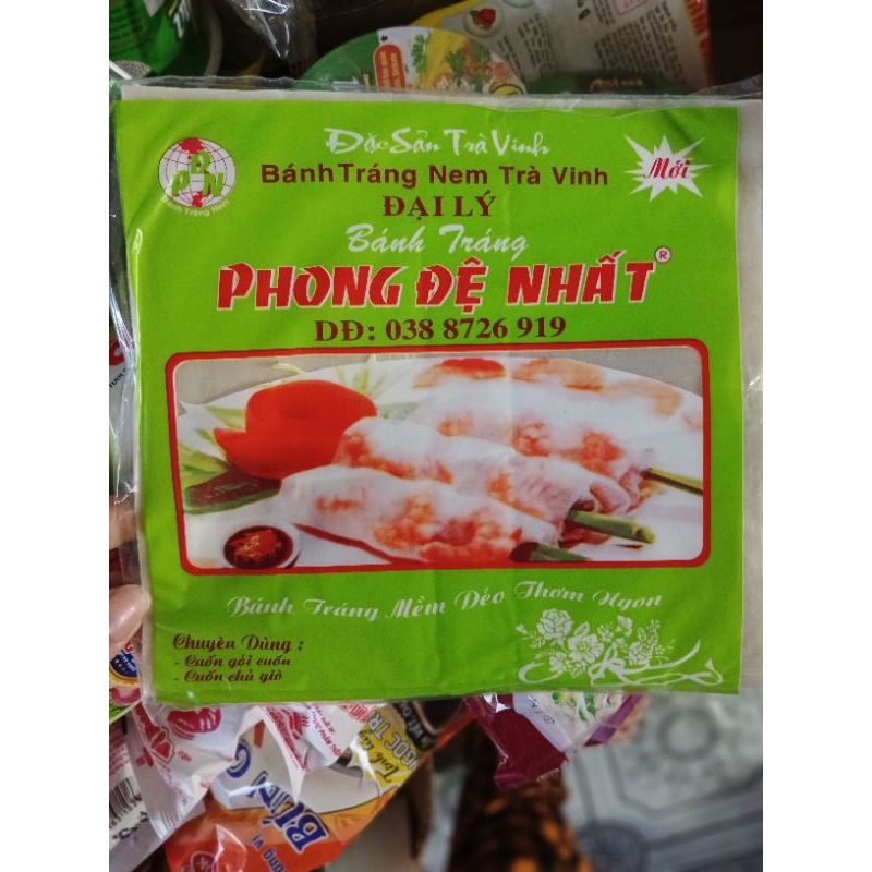 Bánh tráng nem Trà Vinh