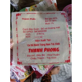 Bánh tráng nem Trà Vinh