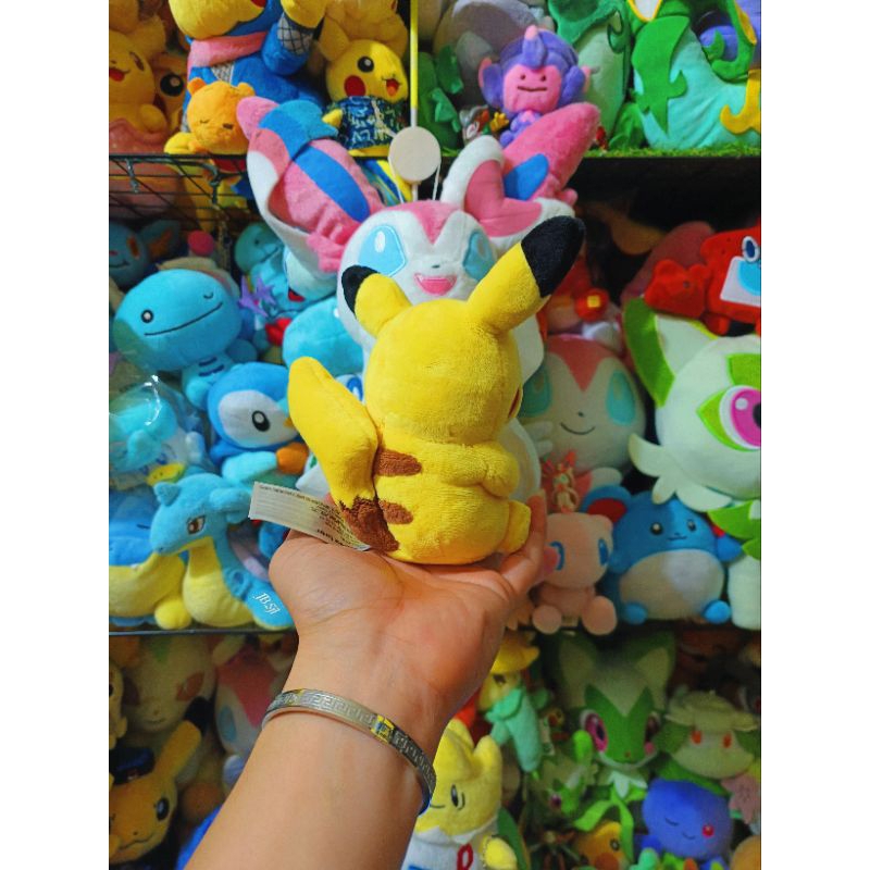 Gấu bông PIKACHU form siêu đẹp tem chính hãng Center Fit Nhật !