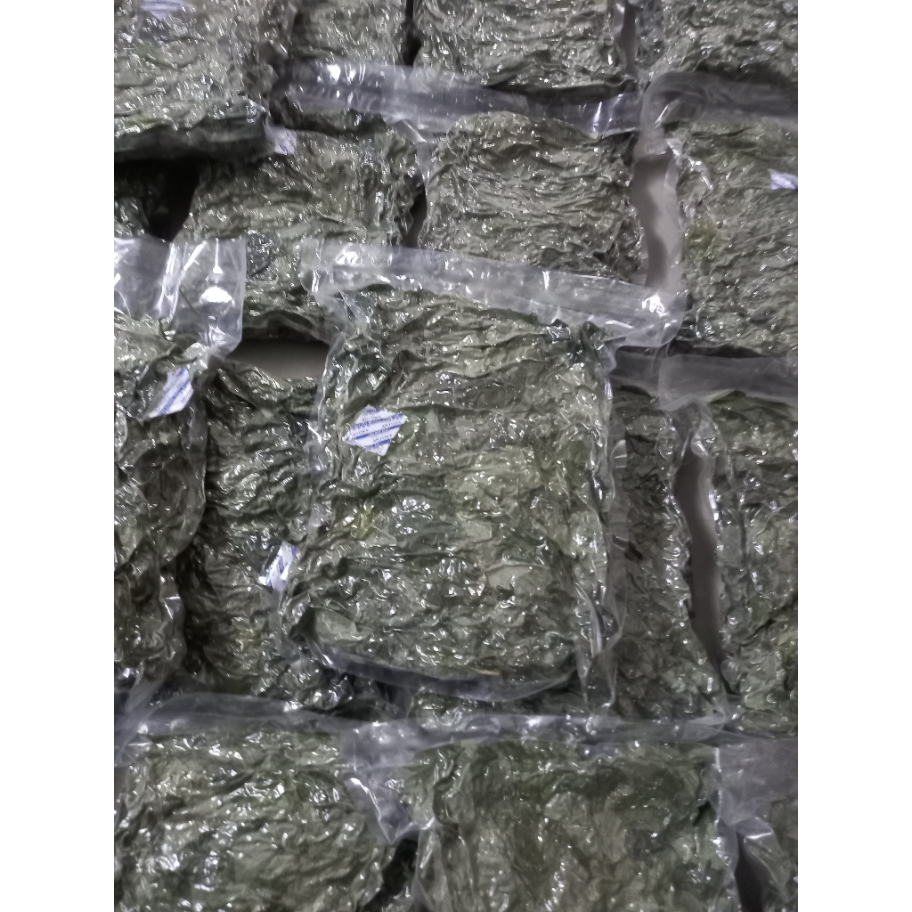 Lá sương sâm lông khô làm thạch sương sâm, 200g, có tặng nang mực
