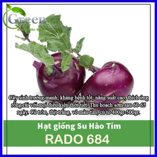 Hạt giống củ su hào tím