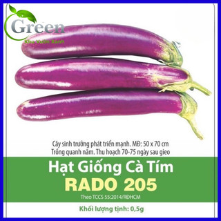 Hạt Giống Cà Tím RADO 205