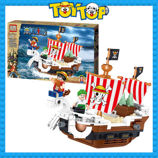 Đồ chơi lắp ráp xếp hình ghép One Piece : Tàu thuyền của Băng mũ rơm Luffy Zoro GOING MERRY SHIP PRCK 69851