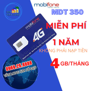 [ FREESHIP] Sim 4G Mobi Cực Ưu Đãi Gói MDT250A ,MDT35,MDT255, 6MDT150,12MDT150 trọn gói 1 năm