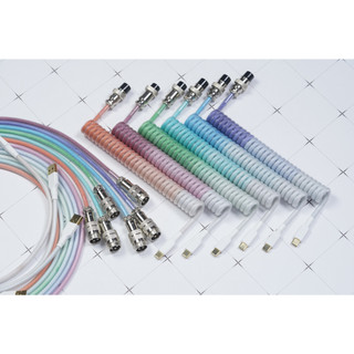 Dây cáp custom cho bàn phím cơ 49Fzone Custom Cable USB - Gradient .ver