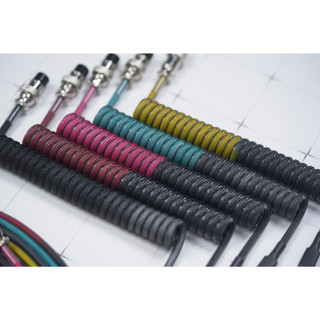 Dây cáp custom cho bàn phím cơ 49Fzone Custom Cable USB - Gradient .ver