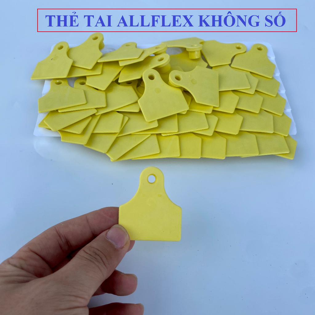 Thẻ Tai Heo, Thẻ Tai Bò, Dê Có Số Và Không Số Loại thường và Allfelex