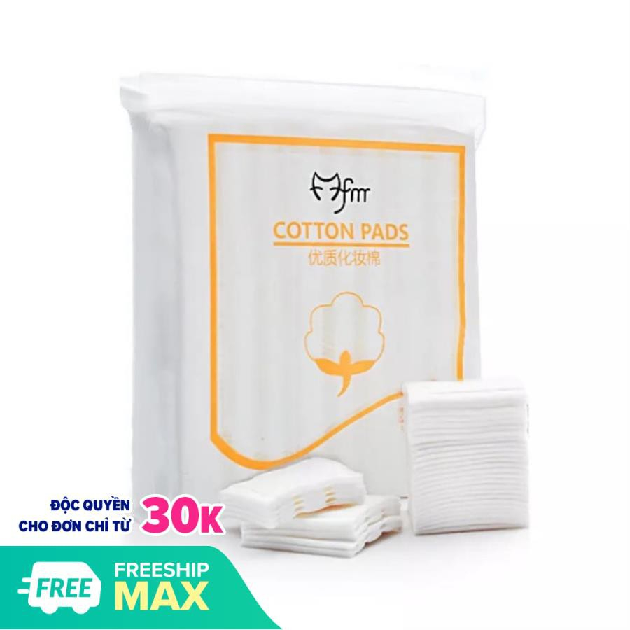 Bông tẩy trang 222 miếng 3 lớp FM Cotton Pads 222 miếng nội địa Trung Hàng Đẹp