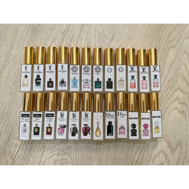 Nước Hoa Tinh Dầu 5ml mùi Hiệu