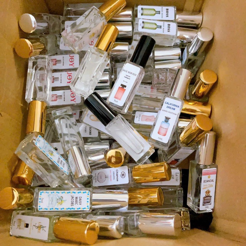 Nước Hoa Tinh Dầu 5ml mùi Hiệu