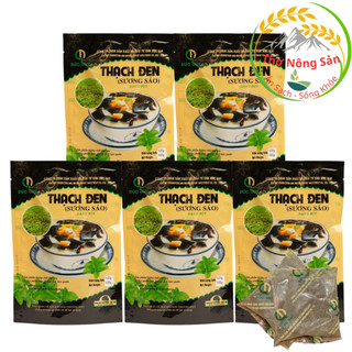 Combo 5 gói thạch đen sương sáo loại 100gr