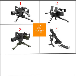 Đồ chơi lắp ráp swat army  mô hình lắp ghép quân sự - Súng máy hạng nặng   2 Kiểu   No.481 