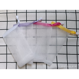 Túi lưới đựng xà phòng tạo bọt 9x15cm