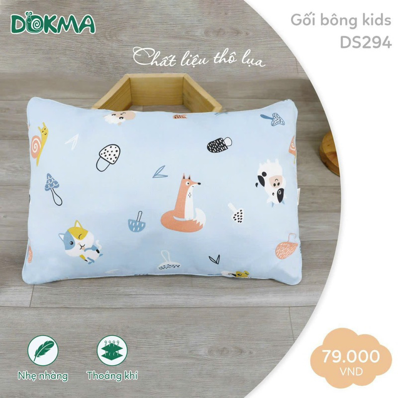 Gối bông Kids Dokma kích thước 28x40cm