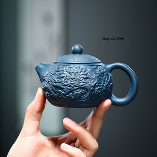 Ấm Tử Sa Nghi Hưng Long Vân 160 ml (Thiên Thanh Nê)