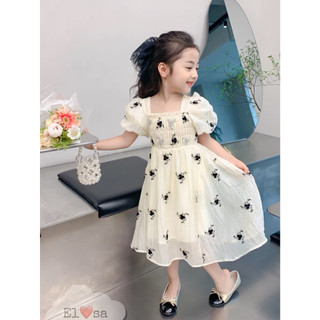 Váy bé gái- VÁY CHUN NGỰC Bánh Bèo Siêu Xinh Cho Bé 1-8 Tuổi