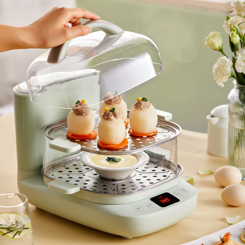 Nồi hấp 2 tầng đa năng dung tích 6L BEAR DZG-C60N2