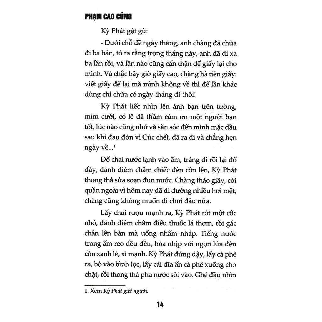 Sách Trinh Thám Việt Nam, Tiểu Thuyết Trinh Thám - Thám Tử Kỳ Phát - Nhà Sư Thọt - Phúc Minh Books