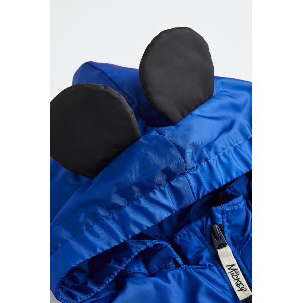Áo khoác mickey xanh bé trai H&M